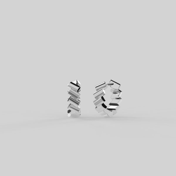 Brique earrings, small - Image 2