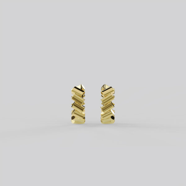 Brique earrings, small - Image 3