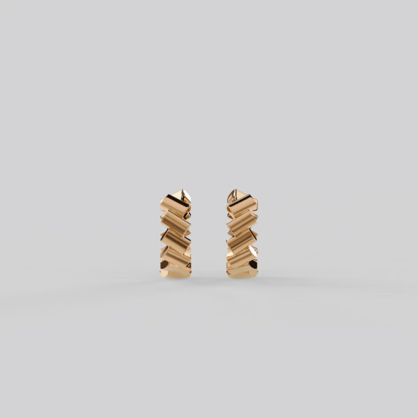 Brique earrings, small - Image 3